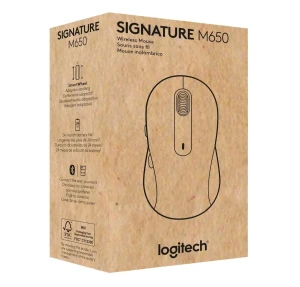 Myszka Bezprzewodowa Logitech Signature M650 Grafitowa Optyczna 4000 DPI USB 2,4GHz Bluetooth