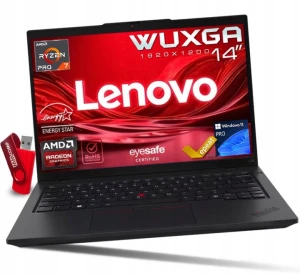 Wydajny Laptop Lenovo ThinkPad L14 G6 Ryzen 7 PRO / 32GB / 4TB SSD - 14" WUXGA 1920x1200 IPS AMD Radeon 780M Win 11 PRO