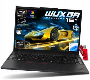Laptop Lenovo ThinkPad T16 G4 Ryzen AI 7 16GB 512GB SSD 16" WUXGA 1920x1200 IPS 100% sRGB AMD Radeon 860M Win 11