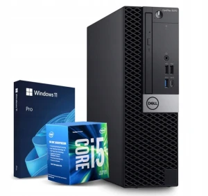 Komputer Stacjonarny Dell OptiPlex 5070 SFF Intel Core i5 / 16GB / 256GB SSD Intel UHD Graphics 630 Win 11 PRO / do Pracy Nauki