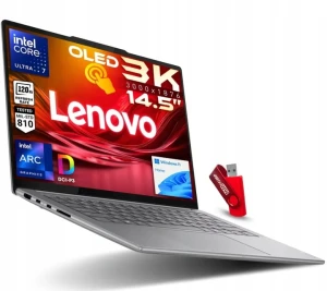 Wydajny Laptop Lenovo Yoga Pro 7 Intel Ultra 7 255H / 32GB / 4TB SSD - 14,5" 3K 3000x1875 OLED 100% DCI-P3 120Hz Windows 11 / aż 16 Rdzeni!