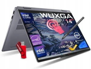 Dotykowy Laptop Lenovo IdeaPad 5 2w1 Intel U5 16GB / 512GB SSD 14" WUXGA 1920x1200 IPS Intel Graphics Win 11 PRO