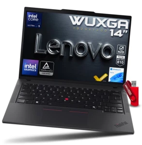 Szybki Laptop Lenovo ThinkPad T14 G6 Ultra 5 225U / 32GB / 256GB SSD 14" WUXGA 1920x1200 IPS 100% sRGB Intel Graphics Win 11 / do Pracy Biura Firmy 