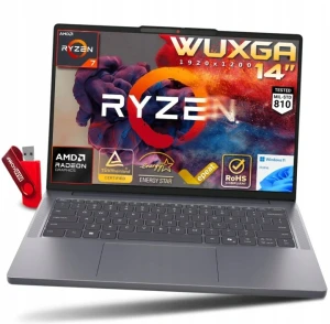 Szybki Laptop Lenovo IdeaPad Slim 3 Ryzen 7 / 8GB / 2TB SSD 14" WUXGA 1920x1200 IPS AMD Radeon 780M Win 11