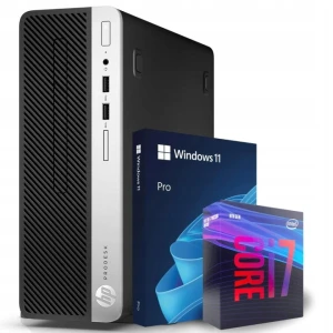Komputer Stacjonarny PC HP ProDesk 400 G6 SFF Intel Core i7-9700 / 16GB / 256GB SSD Intel UHD Graphics 630 Windows 11 PRO