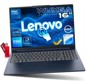 Dotykowy Laptop Lenovo IdeaPad Slim 5 Core 5 / 8GB / 256GB SSD - 16" WUXGA 1920x1200 IPS Intel Graphics Win 11 / do Pracy Nauki