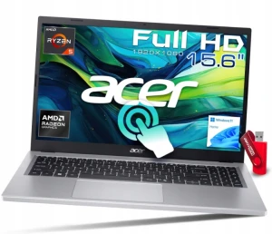 Dotykowy Laptop Acer Aspire Go 15 AMD Ryzen 5 7520U / 8GB / 256GB SSD 15,6" FHD 1920x1080 IPS AMD Radeon 610M Win 11 / do Wszechstronnego Użytku