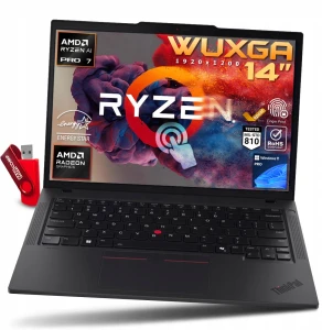 Dotykowy Laptop Lenovo ThinkPad T14 G6 Ryzen AI 7 PRO / 32GB / 512GB SSD 14" WUXGA 1920x1200 IPS AMD Radeon 860M Win 11 PRO
