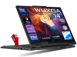 Szybki Dotykowy Laptop Lenovo ThinkPad T14s 2w1 Ultra 7 / 32GB / 4TB SSD 14" WUXGA 1920x1200 IPS 100% sRGB Intel Graphics Win 11