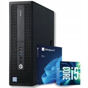 Komputer Stacjonarny HP EliteDesk 800 G2 SFF i5 / 16GB / 2TB SSD Intel UHD Graphics 530 Win 11 PRO / do Biura Szkoły i Codziennego Użytku