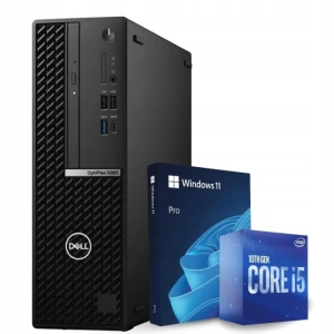 Komputer OptiPlex 5080 SFF Intel Core i5 / 32GB DDR4 / 1TB  SSD Intel UHD Graphics 630 Win 11 PRO / do Pracy Nauki
