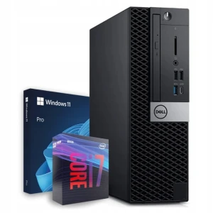 Komputer Dell OptiPlex 7070 SFF Intel Core i7 / 32GB / 4TB SSD Intel UHD Graphics 630 Win 11 Pro / Budżetowy PC dla Biura Firmy