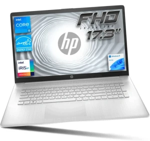 Laptop HP 17-CN0023DX Intel Core i5-1135G7 8GB / 256GB SSD - 17,3" FHD 1920*1080 IPS Intel Iris Xe Graphics Win 11 / do Biura Nauki