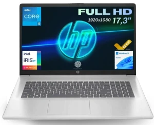 Szybki Laptop HP 17 Intel Core i5 16GB / 1TB SSD - 17,3" FHD 1920x1080 IPS Intel Iris Xe Graphics Win 11