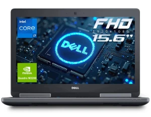 Laptop Dell Precision 7520 Intel i7 16GB / 512GB SSD - 15,6" FHD 1920x1080 IPS Nvidia Quadro M2200M 4GB GDDR5 Win 11 PRO / dla Projektanta Twórcy