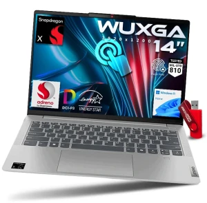 Dotykowy Laptop Biznesowy Lenovo IdeaPad Slim 5 Snapdragon X / 32GB / 512GB SSD - 14" WUXGA 1920x1200 OLED AMD Qualcomm Adreno Win 11 / dla Firmy Biznesu