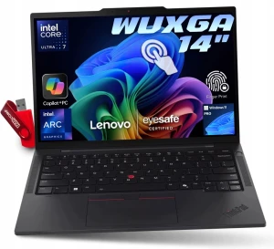 Biznesowy Laptop Lenovo ThinkPad T14s G6 Intel Ultra 7 / 32GB / 512GB SSD 14" WUXGA 1920x1200 IPS Intel Arc 140V Win 11 Pro / dla Managerów i Firmy
