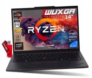 Laptop Lenovo ThinkPad T14 G5 Ryzen 7 PRO / 16GB / 256GB SSD 14" WUXGA 1920x1200 IPS AMD Radeon 780M Win 11 / dla Biznesu