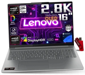 Laptop Lenovo IdeaPad Pro 5 AMD Ryzen AI 7 / 32GB / 1TB SSD 16" 2.8K 2880x1800 OLED 100% DCI-P3 AMD Radeon 860M Win 11