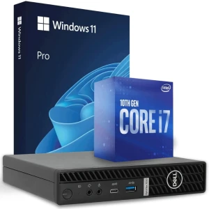 Komputer Dell OptiPlex 7090 Micro Intel Core i7 / 64GB / 2TB SSD Intel UHD Graphics 630 Win 11 PRO + WiFi