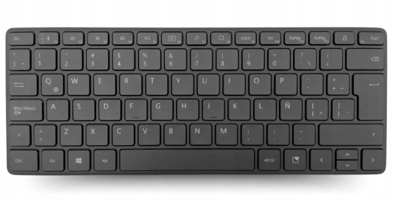 Bezprzewodowa Klawiatura Microsoft BT Compact 2,4GHz Czarna
