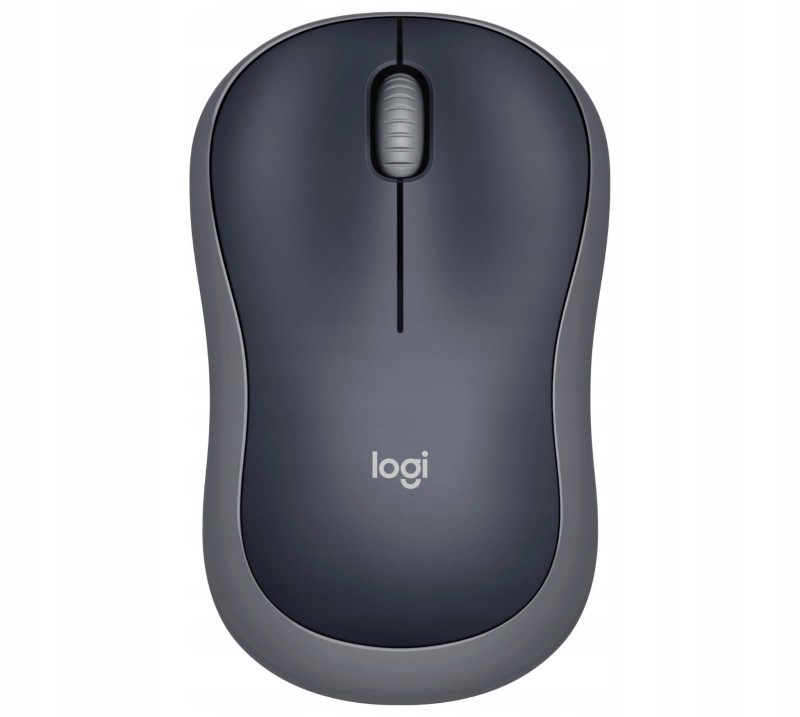 Myszka Bezprzewodowa Logitech M185 Szara Optyczna 1000dpi USB 2.4GHz