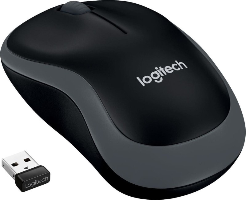 Myszka Bezprzewodowa Logitech M185 Szara Optyczna 1000dpi USB 2.4GHz