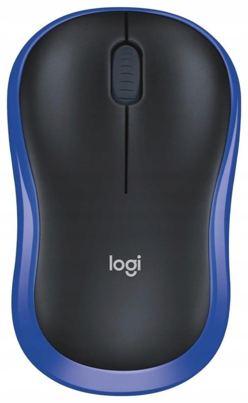 Myszka Bezprzewodowa Logitech M185 Niebieska Optyczna 1000dpi USB 2.4GHz