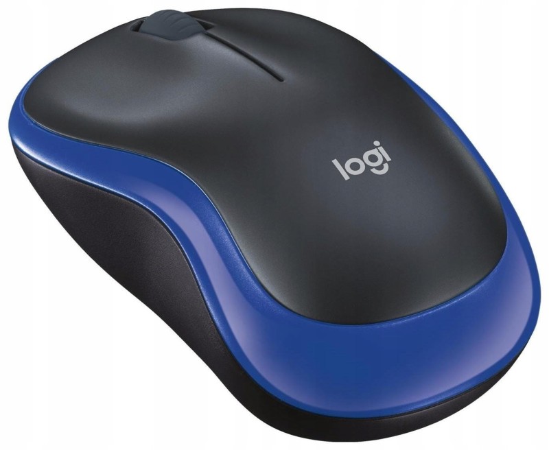 Myszka Bezprzewodowa Logitech M185 Niebieska Optyczna 1000dpi USB 2.4GHz