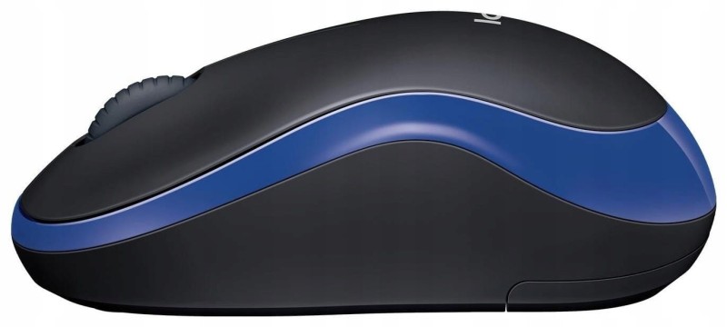 Myszka Bezprzewodowa Logitech M185 Niebieska Optyczna 1000dpi USB 2.4GHz