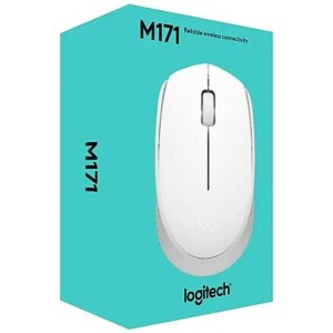 Myszka Bezprzewodowa Logitech M171 Biała Optyczna 1000dpi USB 2.4GHz