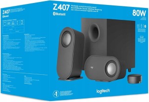 Głośniki Bezprzewodowe Logitech Z407 Stereo 2.1 40W / 80W Bluetooth