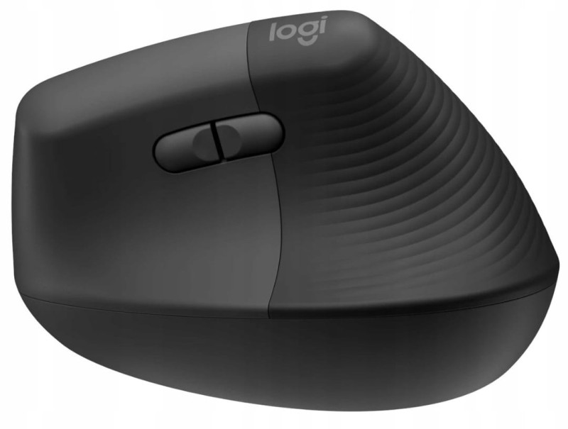 Nowa Myszka Bezprzewodowa Logitech LIFT Vertical Ergo for Business Grafitowa Optyczna 4000dpi USB 2.4GHz Bluetooth