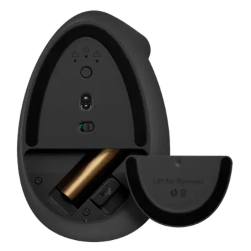 Nowa Myszka Bezprzewodowa Logitech LIFT Vertical Ergo for Business Grafitowa Optyczna 4000dpi USB 2.4GHz Bluetooth