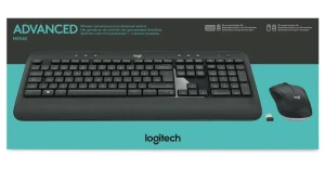 Zestaw Bezprzewodowy Klaw. + Mysz Logitech MK540 Czarny 1000 DPI QWERTY USB 2,4GHz