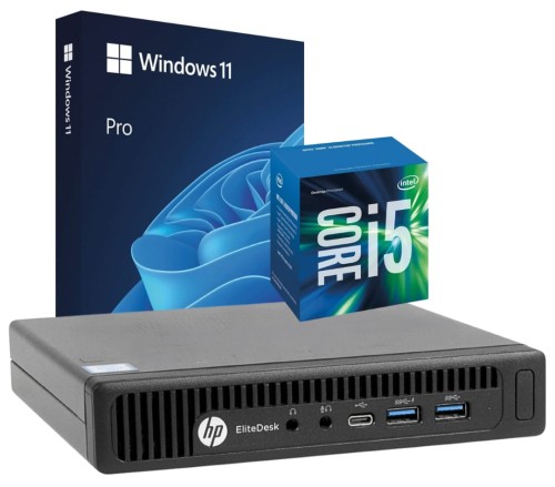 HP EliteDesk 800 G2 Mini i5-6600T 8GB RAM 256GB Win 11 Pro – Mini