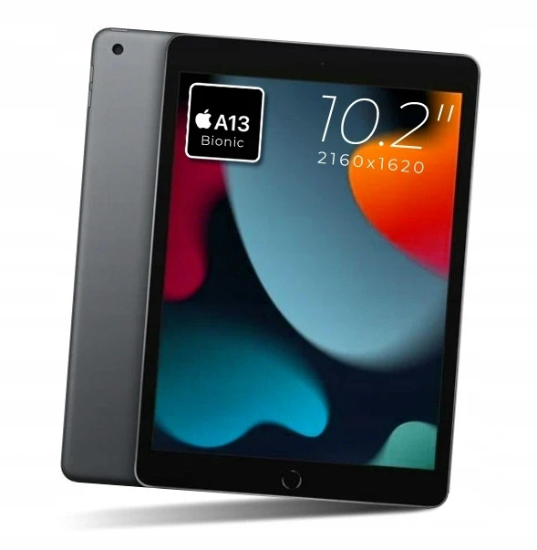 Tablet Apple iPad 9 Gen. A13 Bionic 10.2" Idealny dla Uczniów i Studentów iPad Edukacja Studia Szkoła Nauka.webp