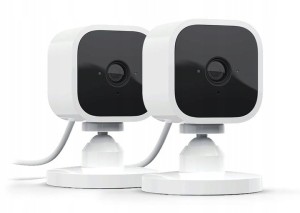 Kamera IP Blink Mini Wewnętrzna Noktowizja Czujnik Ruchu FHD WiFi 2-PAK