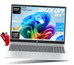Dotykowy Laptop HP OmniBook 5 Next Gen AI Ryzen AI 7 16GB / 512GB SSD 16" WUXGA 1920x1200 IPS AMD Radeon 860M Windows 11 dla Firmy Biznesu