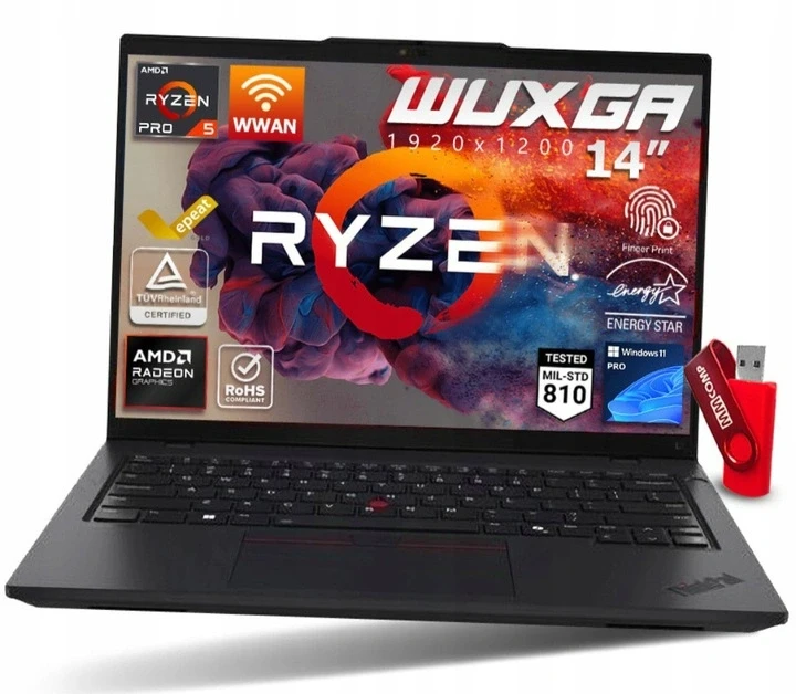 Laptop-dla-managera-sprzedawcy-do-pracy-w-biurze-księgowość-bankowość-Lenovo-ThinkPad-L14-G5-Ryzen-5-PRO-16GB-512GB-SSD-WUXGA-IPS-WWAN-4G.webp