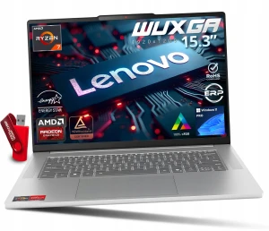 Laptop Lenovo IdeaPad Slim 5 R7 7735HS 16GB / 2TB SSD 15" WUXGA 1920x1200 IPS 100% sRGB AMD Radeon 680M Windows 11 PRO