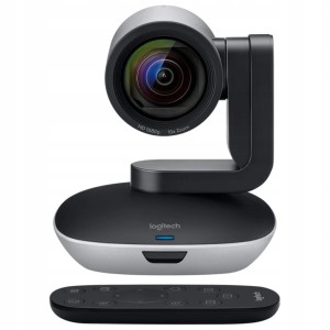 Przewodowa Kamerka Internetowa Logitech PTZ PRO 2 1080p 30 kl./s 3MP Regulowana + Pilot