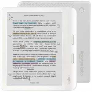 Czytnik Ebooków Kobo Libra Colour 32GB 7" E Ink Kaleido 3 Wi-Fi + Bluetooth / Biały
