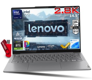 Mocny Laptop Lenovo Yoga Pro 7 Core Ultra 9 185H / 32GB / 2TB SSD 14,5" 2,8K OLED 2880x1800 / 120Hz RTX 4060 8GB Windows 11 PRO / do Grafiki dla Profesjonalistów