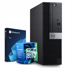 Komputer Stacjonarny Dell OptiPlex 5070 SFF Intel Core i5 / 32GB / 4TB SSD Intel UHD Graphics 630 Windows 11 Pro / PC do Biura Pracy Nauki