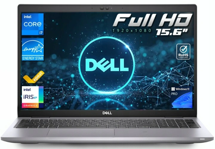 Laptop Dell Latitude 5520 Intel i7-1185G7 / 8GB / 512GB SSD 15.6" 1920x1080 IPS Intel Iris Xe Graphics Win 11 PRO / do Pracy dla Biznesu.webp