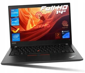 Dotykowy Laptop Lenovo ThinkPad T14 G1 Intel Core i5 / 16GB / 512GB SSD 14" FHD 1920X1080 IPS Intel UHD Graphics Windows 11 PRO