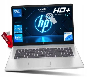 Laptop Dotykowy HP 17 Intel Core 5 8GB / 1TB SSD 17.3" HD+ 1600x900 VA Intel Graphics Win 11 /  do Nauki dla Domu
